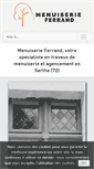 Mobile Screenshot of menuiserieferrand.com